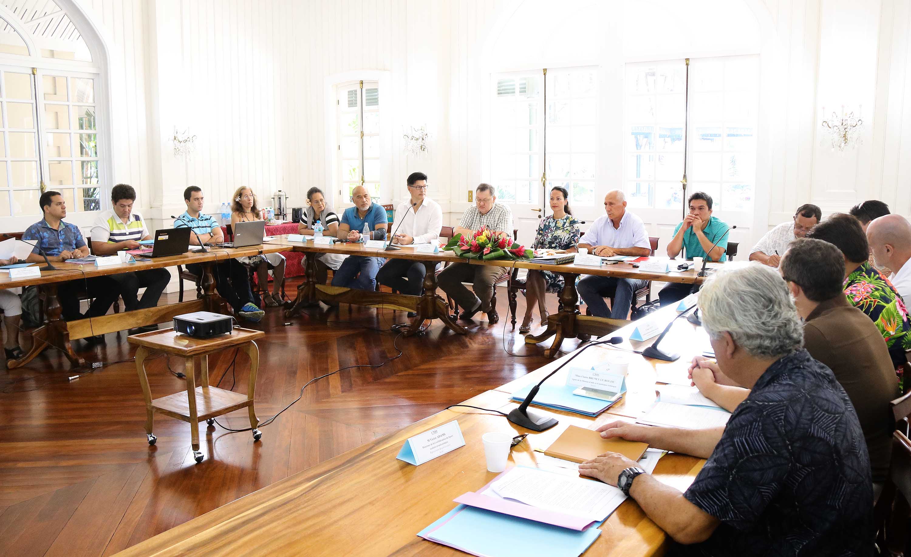 Réunion pour les subventions aux fédérations sportives