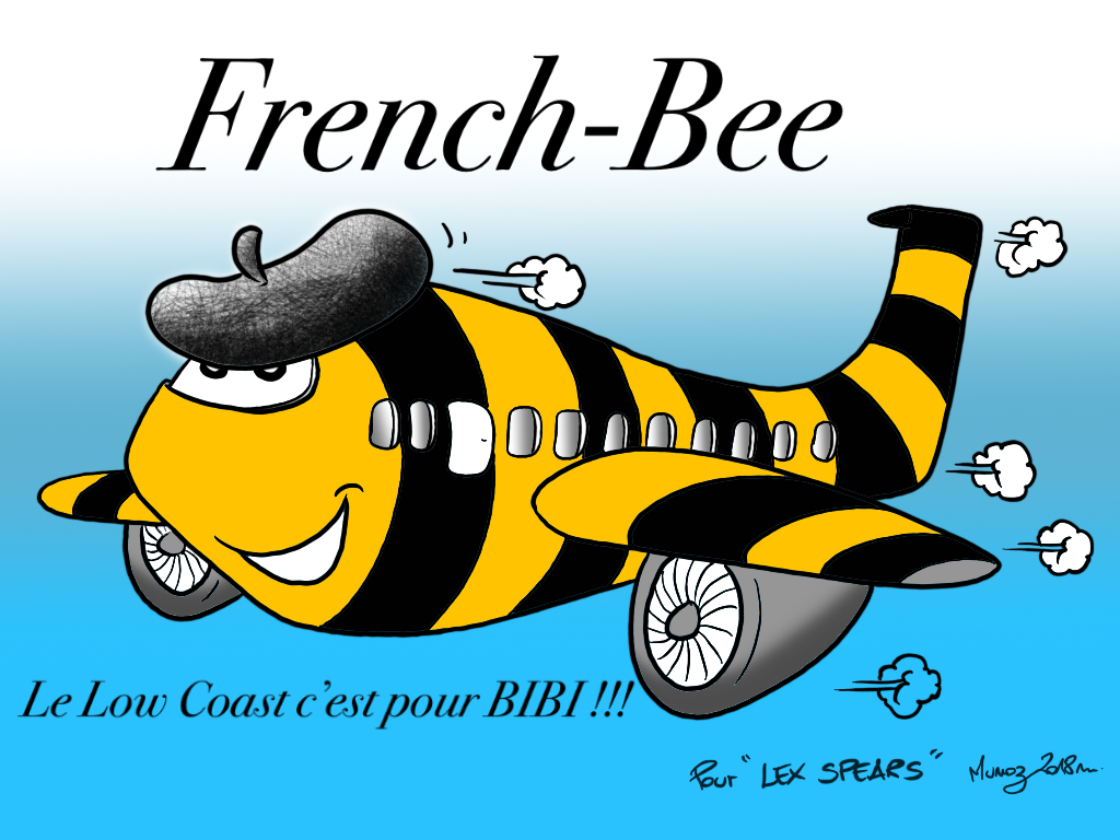 " French bee " par Munoz
