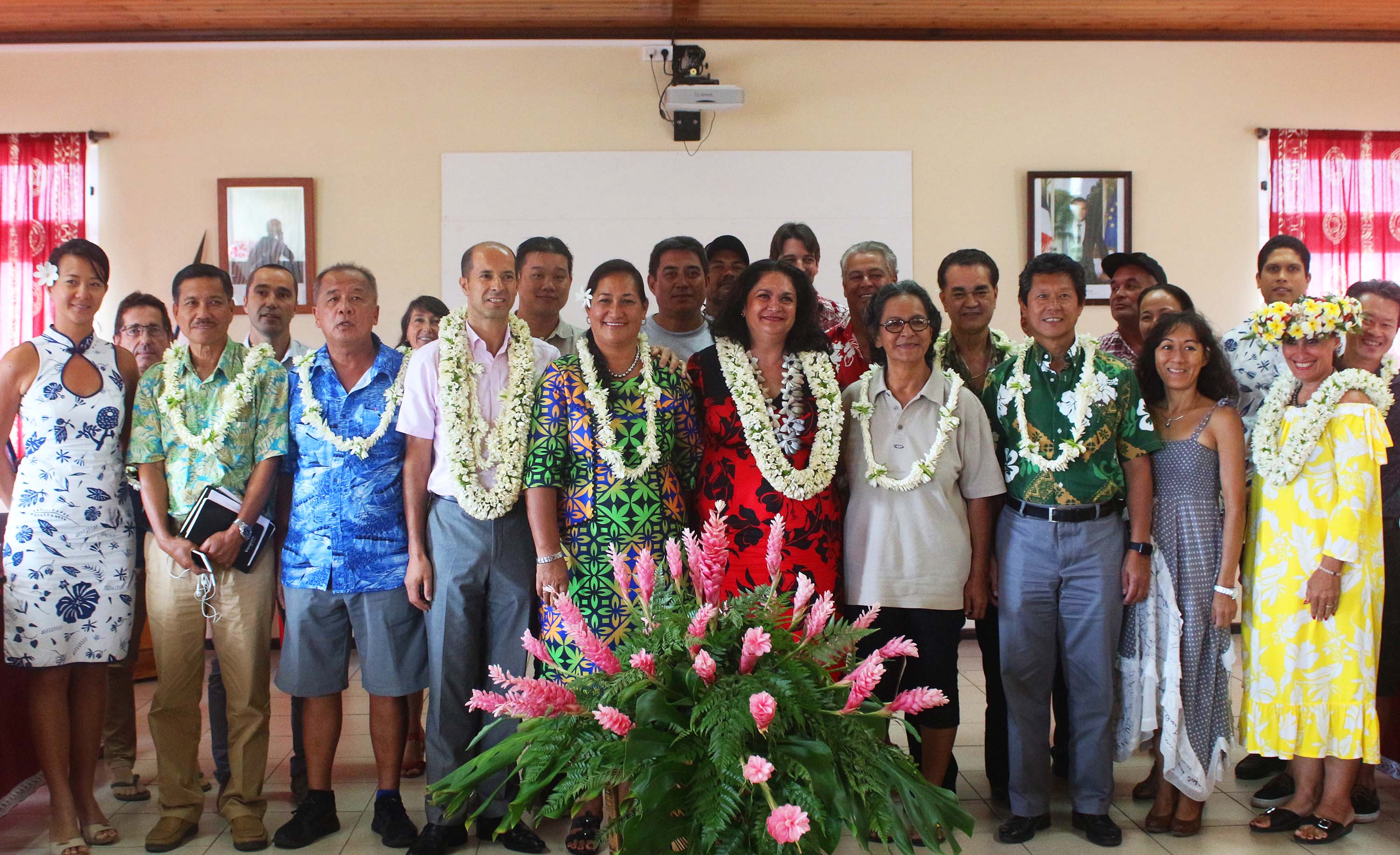 La troisième rencontre du tourisme nautique aux îles Sous-le-Vent, organisée à l'initiative du ministère du Tourisme et de la subdivision administrative des îles Sous-le-Vent.