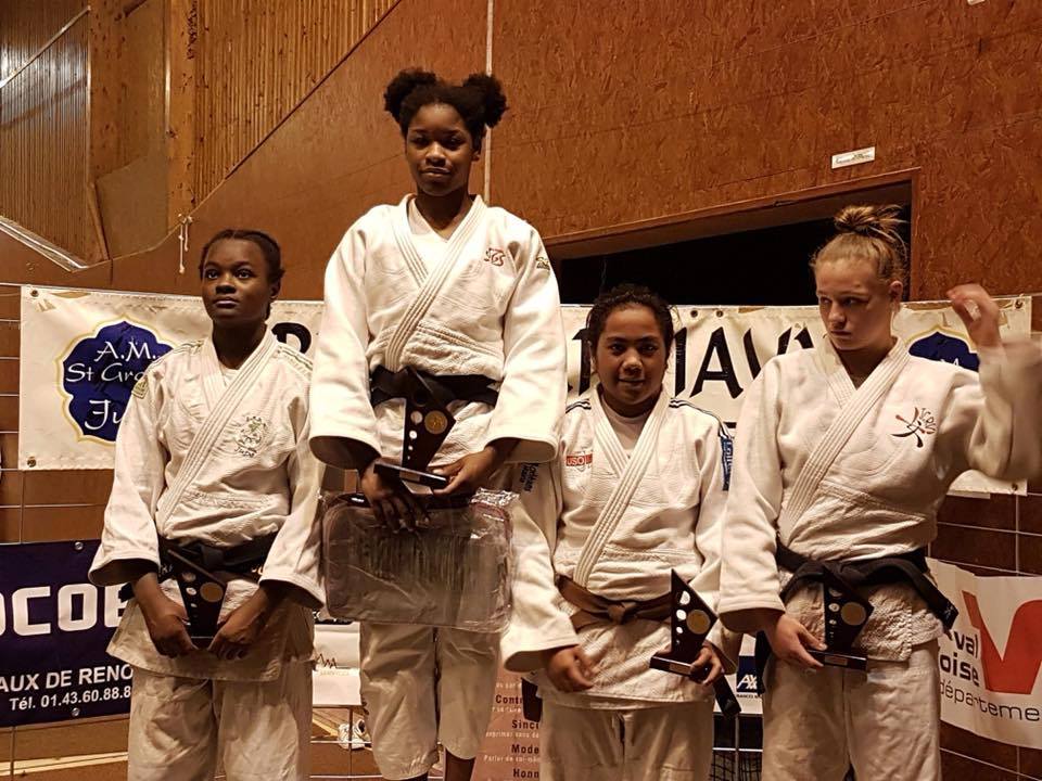 Poerava Temakeu, 15 ans, s'est offerte un podium en métropole