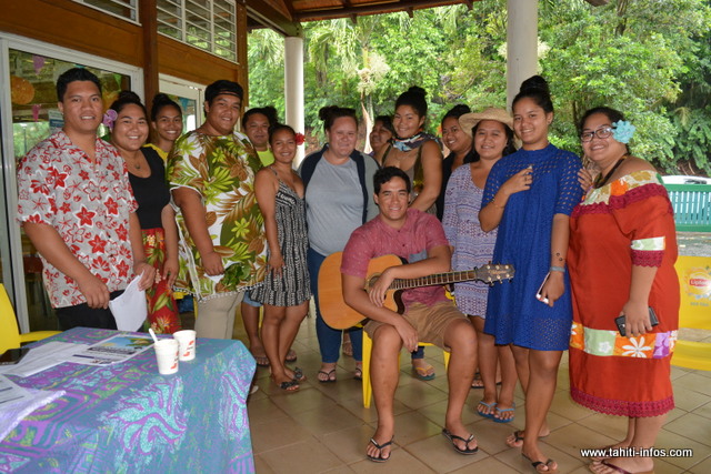 Le comité organisateur de la journée des langues et cultures polynésiennes ont présenté leur événement à la presse, lundi matin.