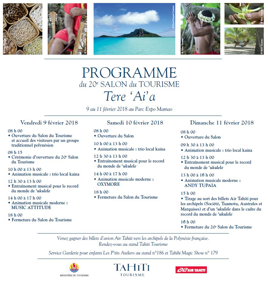 Le salon du Tourisme ouvrira ses portes vendredi