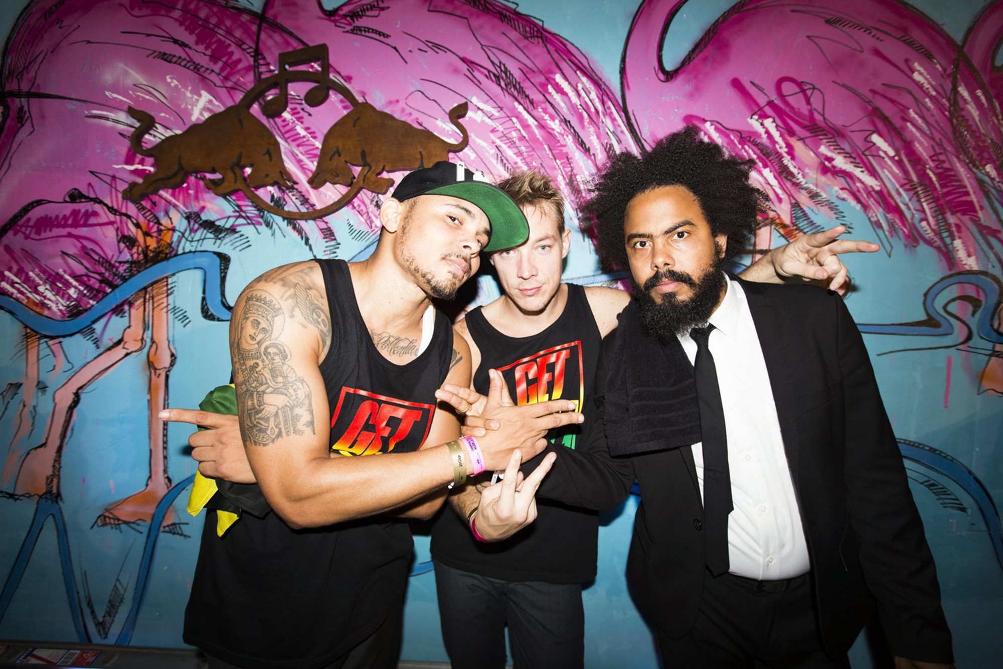 Le groupe Major Lazer surfe sur le succès depuis 2015 grâce au hit "Lean on", nominé "chanson internationale de l'année".