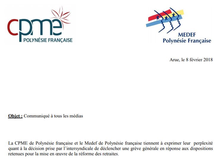 Préavis de grève : les organisations patronales se désolidarisent