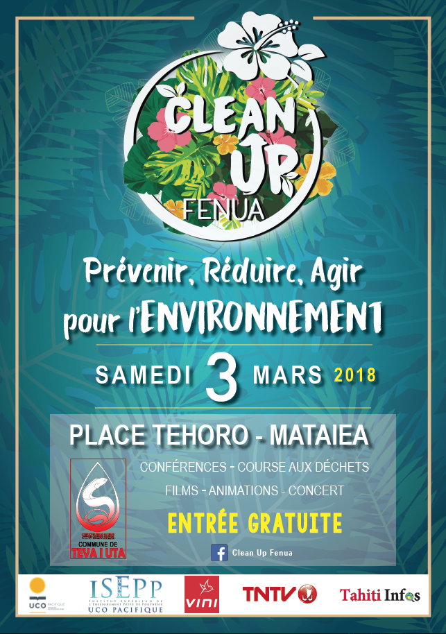 Une course aux déchets à Mataiea