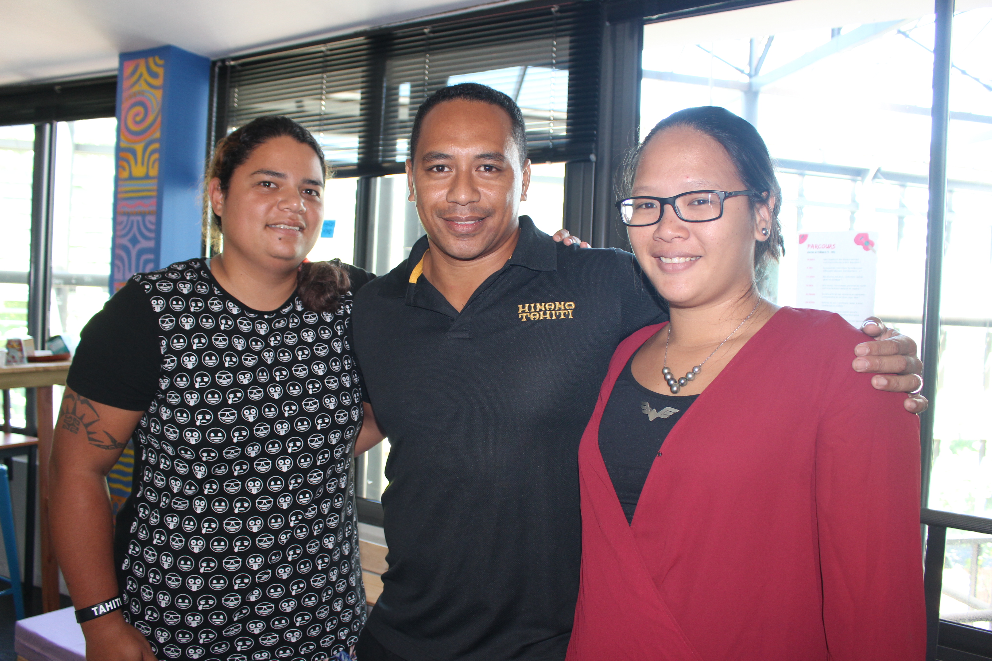 Hinenao Kimitete, Kohu Barsinas et Heirani Taiaapu, le trio qui se cache derrière Destination Marquises.