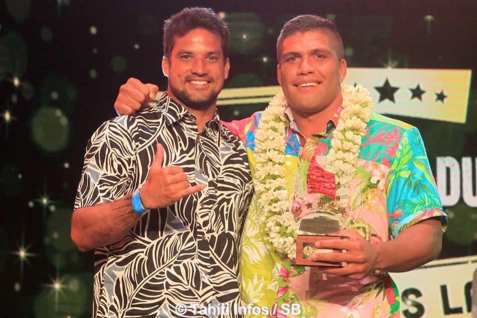 Michel Bourez et Henri Burns