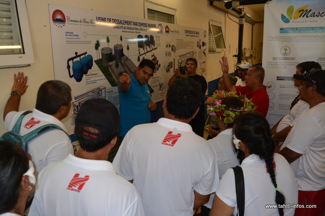 Ce procédé est en phase de test à Bora Bora depuis bientôt un an.