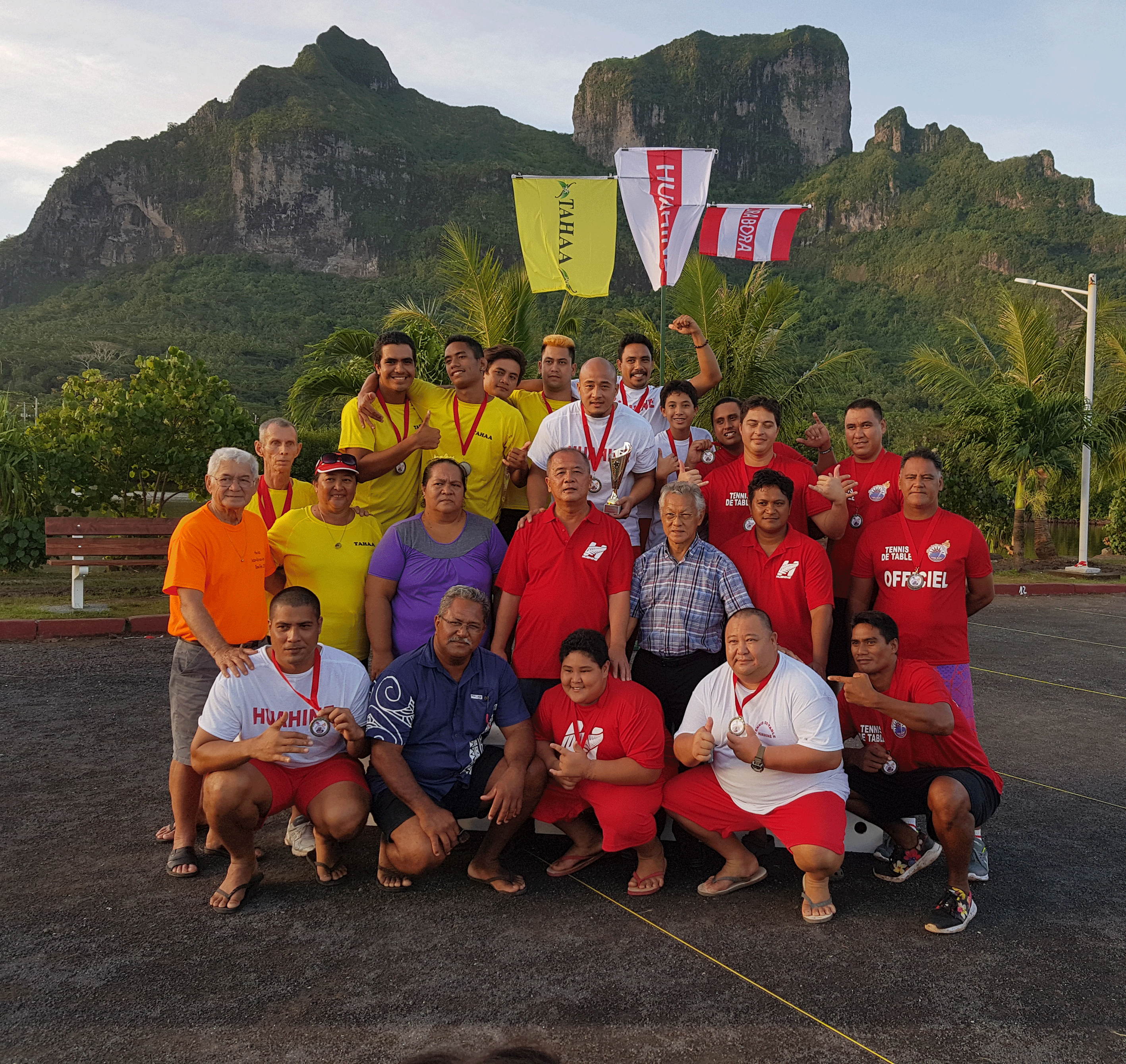 Jeux des Raromatai : les premières médailles distribuées