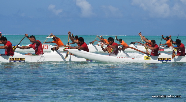 23 équipages ont participé, samedi, aux sélectives des clubs à Bora Bora.