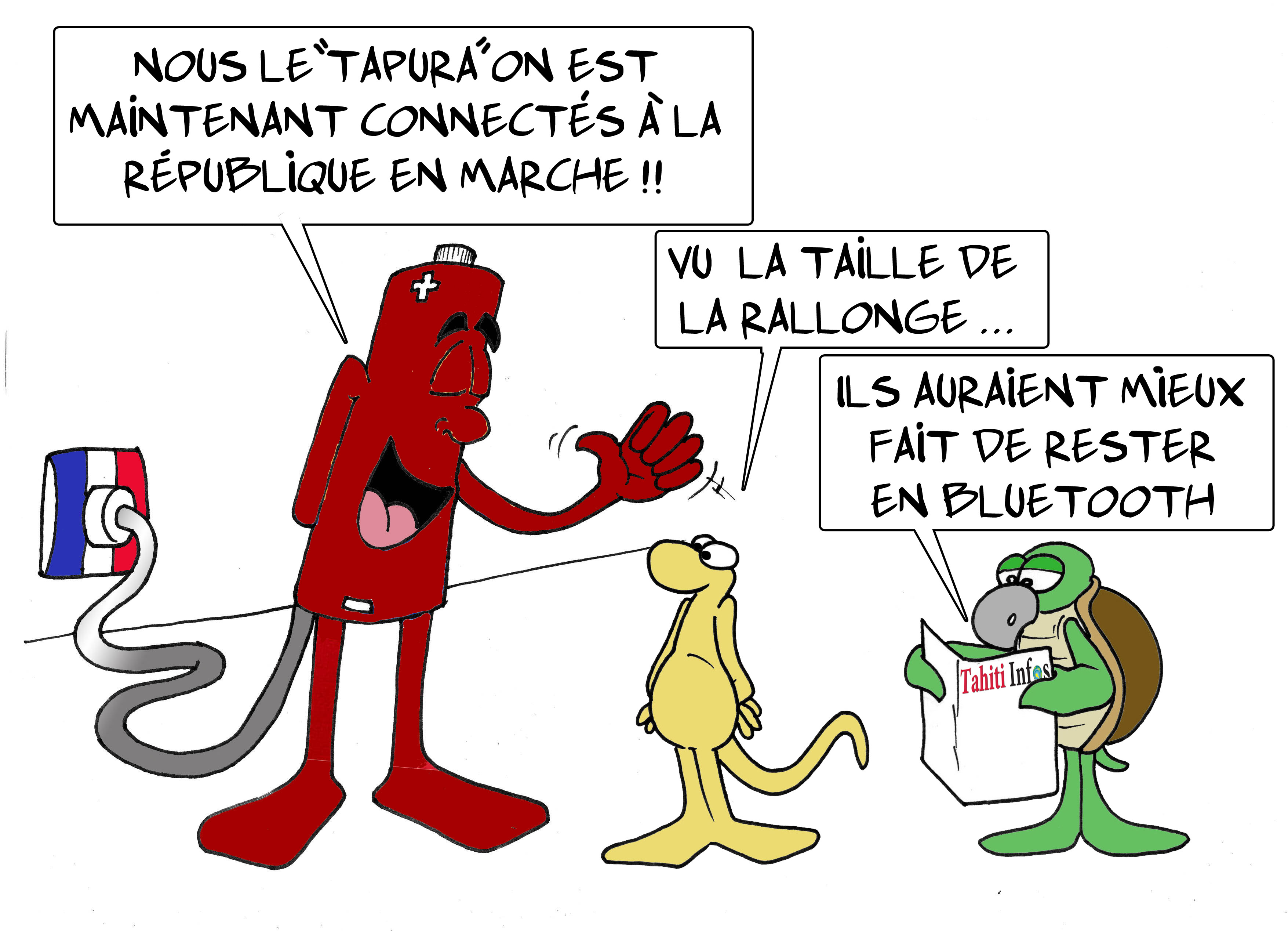 " Le Tapura en marche " par Munoz