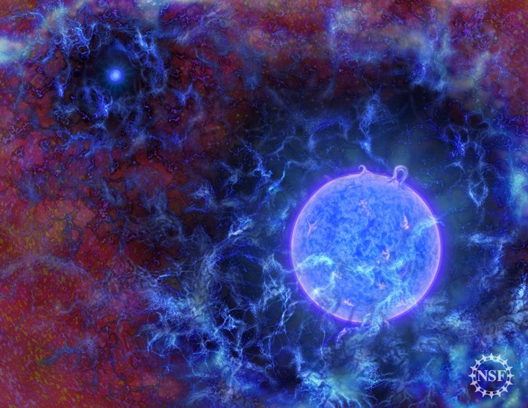 Détection de signaux liés aux premières étoiles de l'Univers