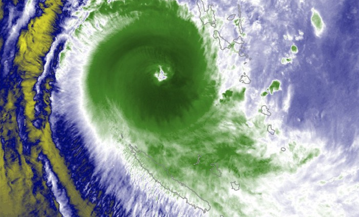 Alerte cyclonique sur les îles Loyauté en Nouvelle-Calédonie