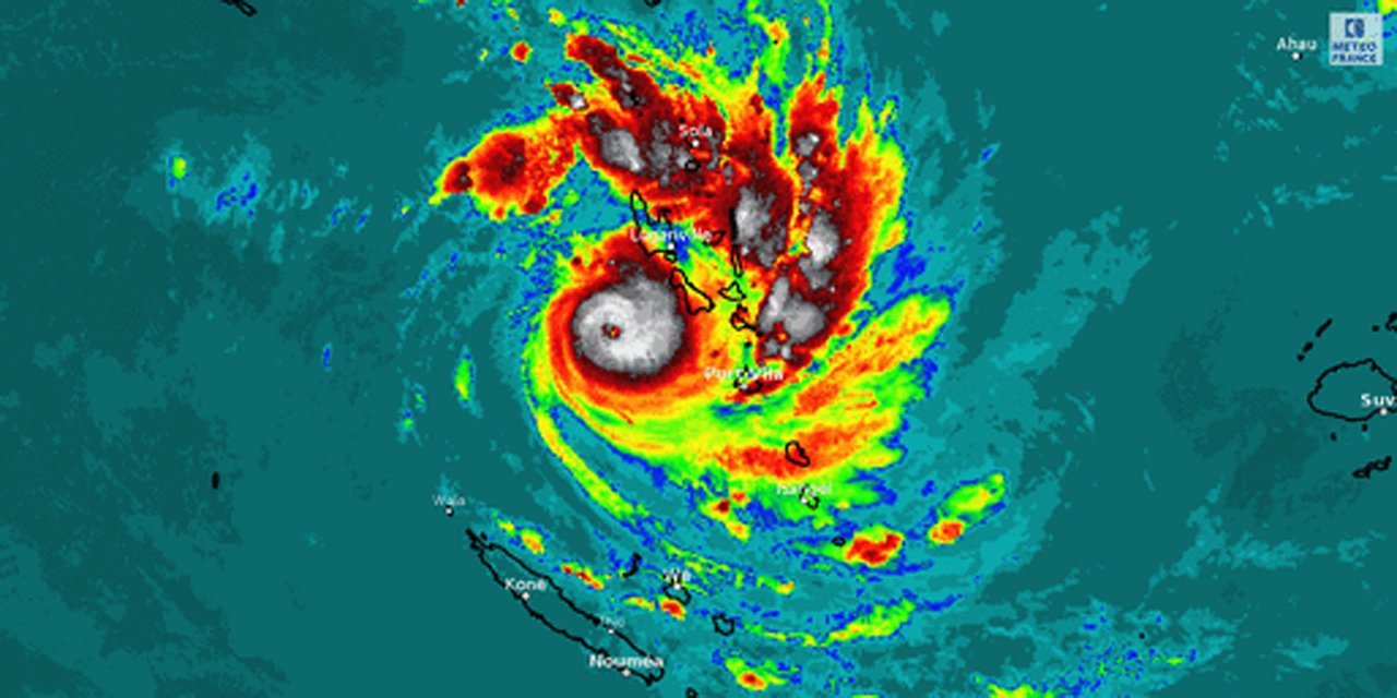 Alerte cyclonique sur les îles Loyauté en Nouvelle-Calédonie