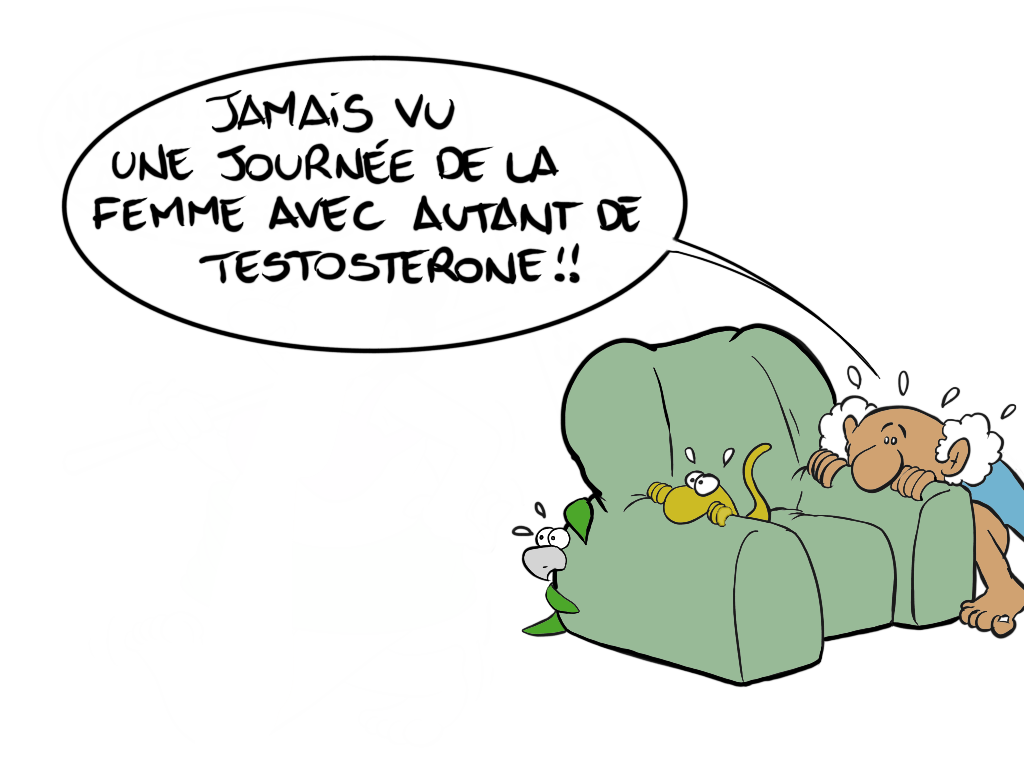 " La journée de la femme " vu par Munoz