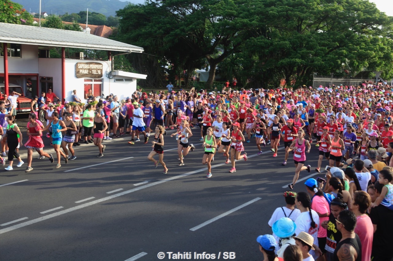 C'est parti pour trois kilomètres !