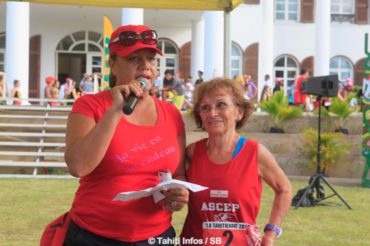 Sylvane Puhetini et Evelyne Ramond