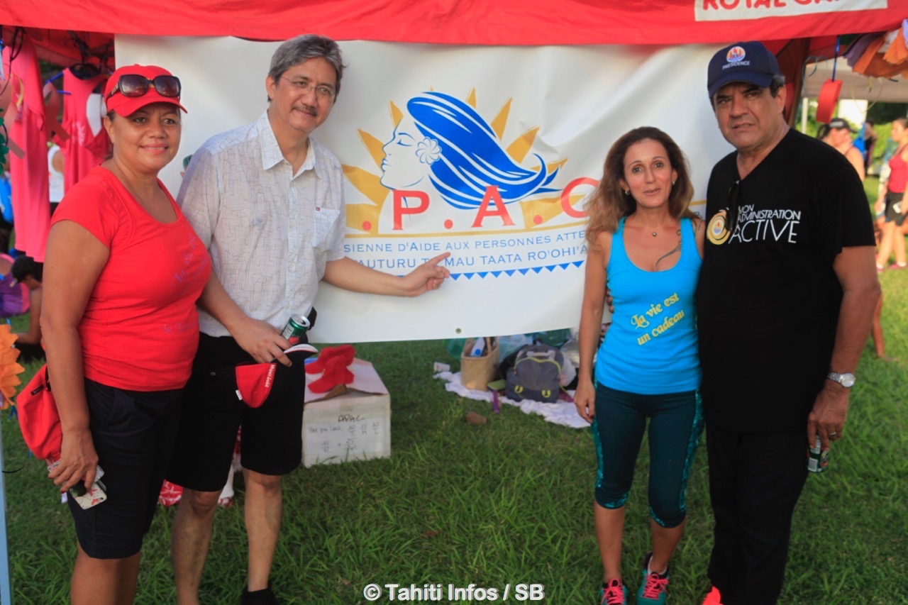 Le président Edouard Fritch était présent