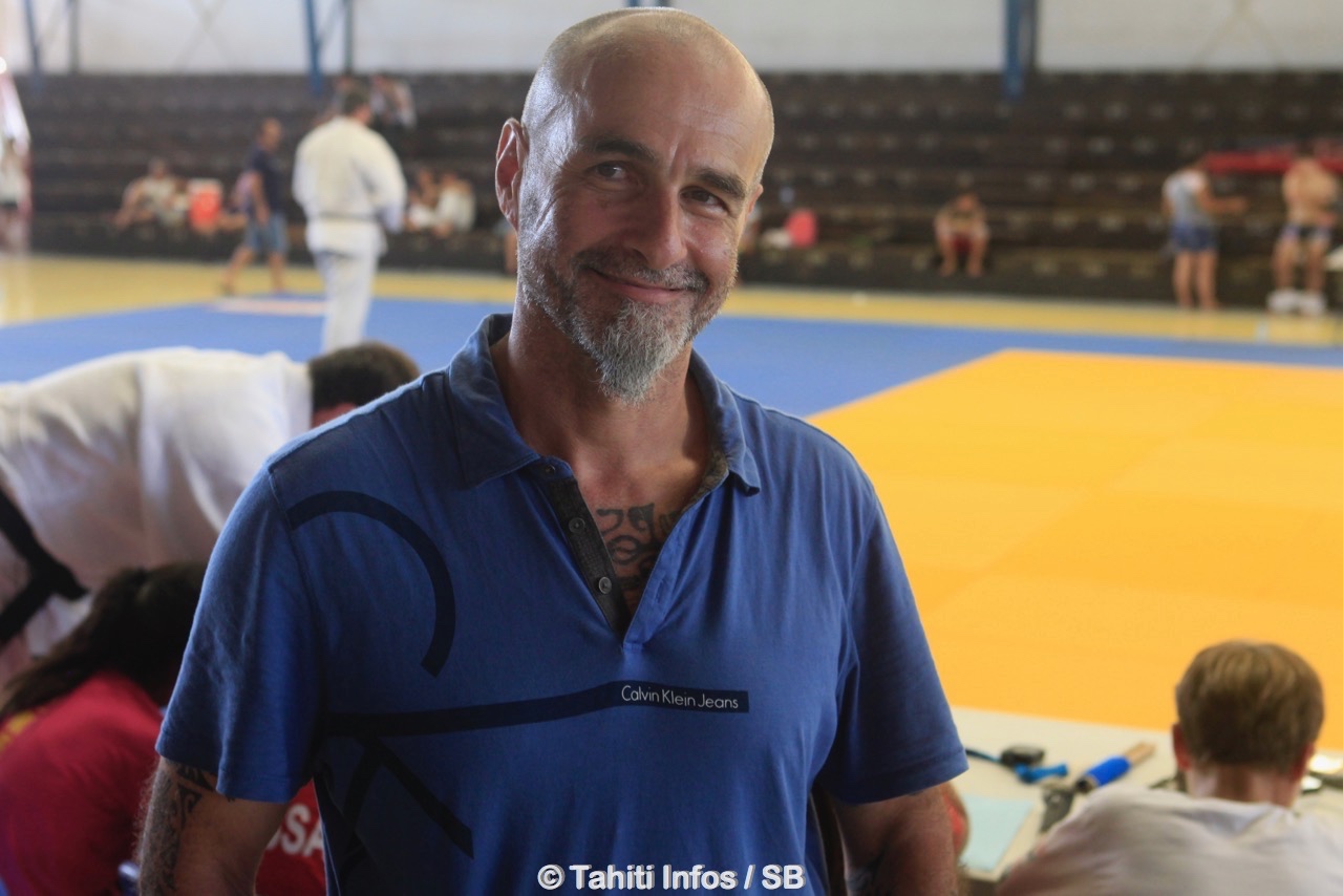 Bernard Di Rollo, président de la fédération polynésienne de judo