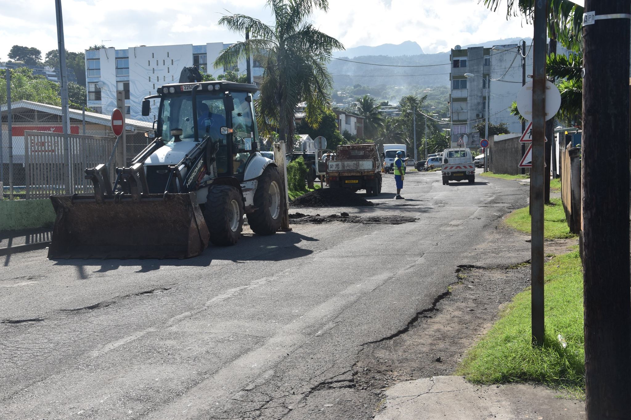Le Pays s'engage à faire des travaux sur la route de Heiri