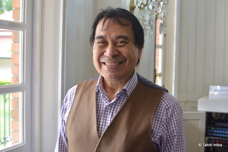 Manuel Terai, délégué aux affaires internationales, européennes et du Pacifique pour la Polynésie française