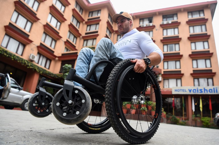 Un paraplégique australien à la conquête de l'Everest