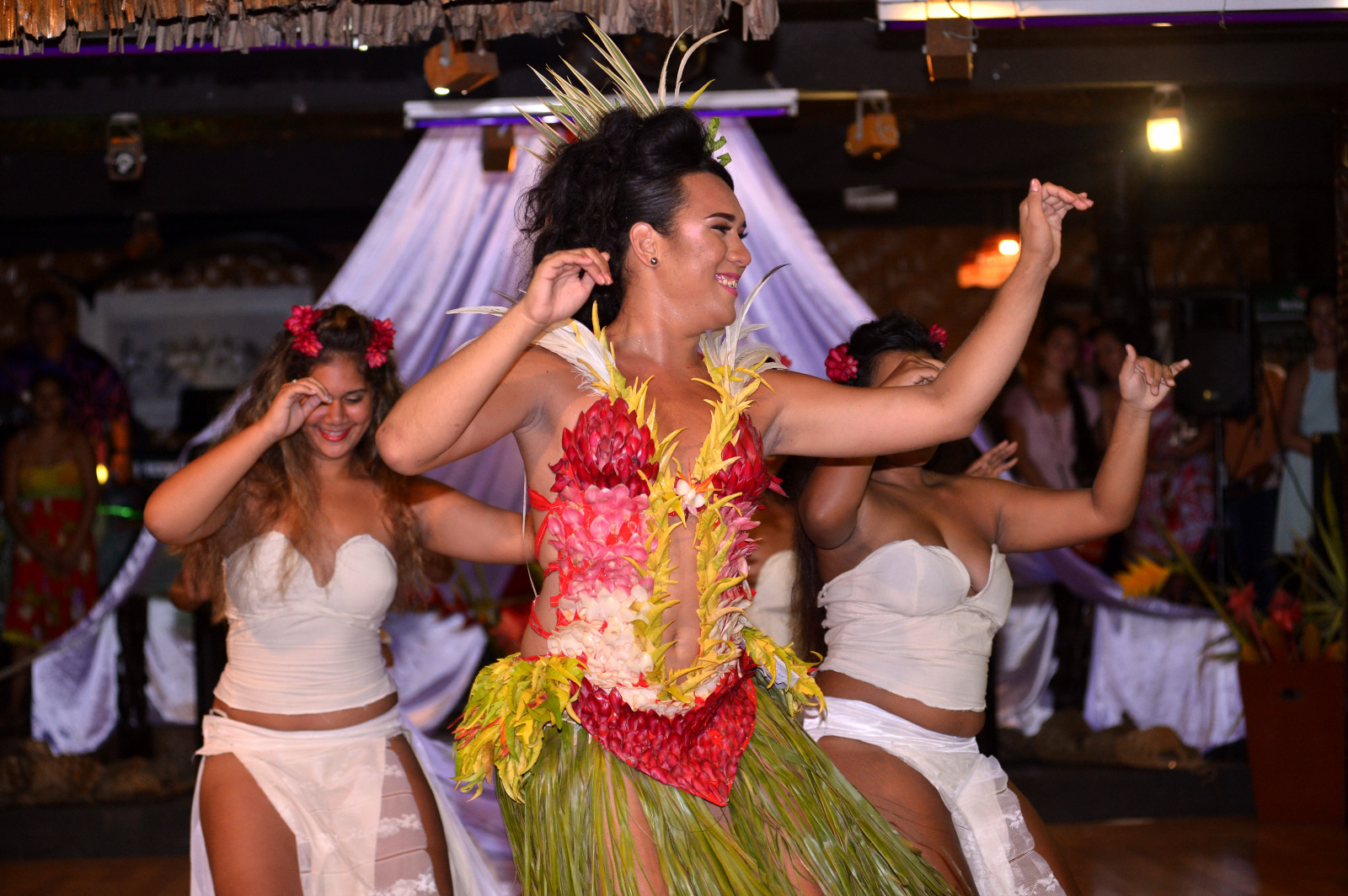 Eva, lors de son thème libre