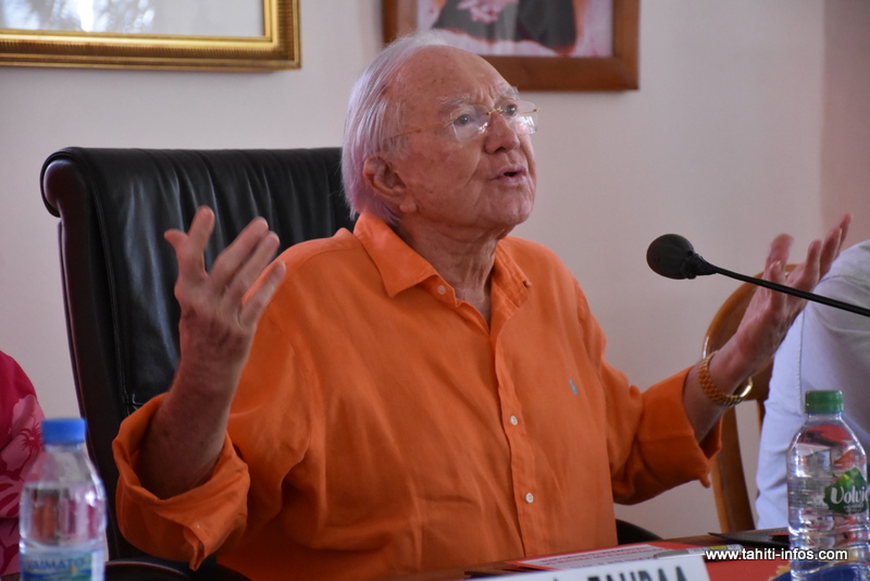 Inéligibilité : Gaston Flosse devrait être fixé cette semaine