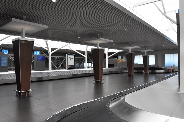 Aéroport : un nouveau look pour la zone arrivée 