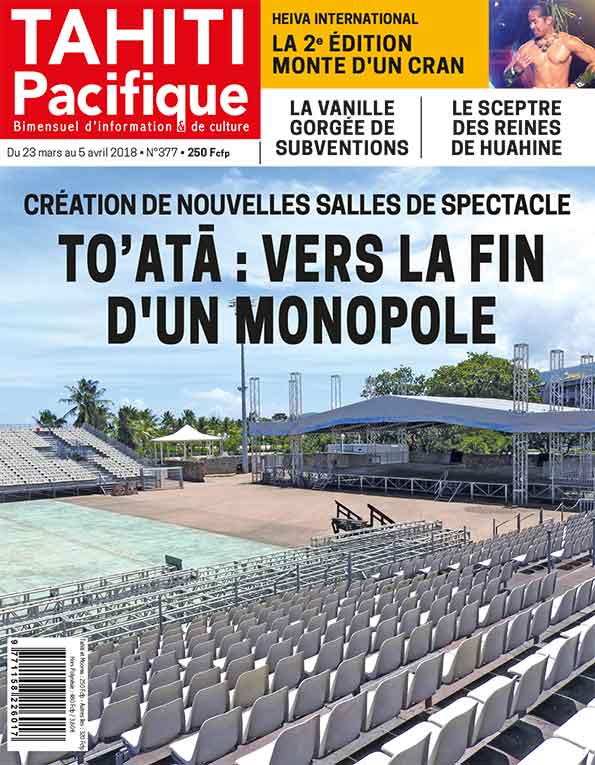 À la Une de Tahiti Pacifique, vendredi 23 mars
