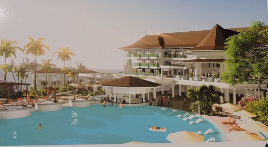 Hilton à Faa'a : 16 à 18 mois de travaux prévus