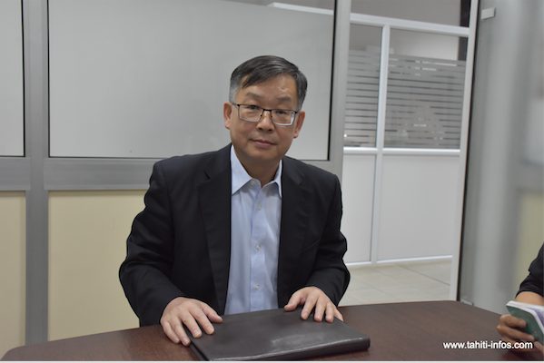 Shen Zhiliang, consul de Chine en Polynésie française