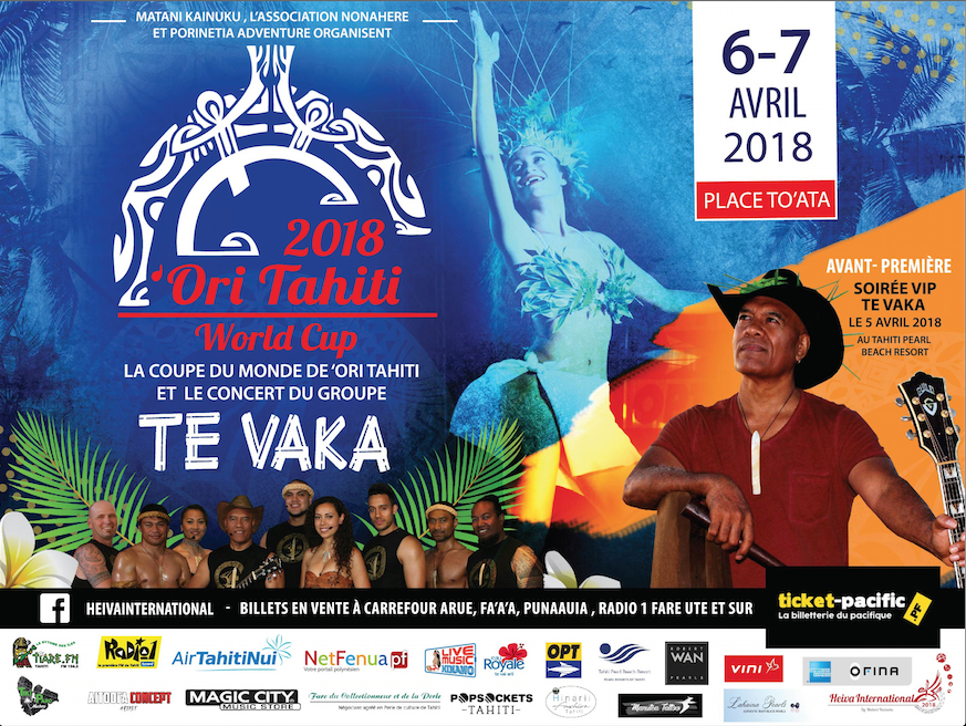 192 participants pour la Coupe du monde de 'Ori Tahiti