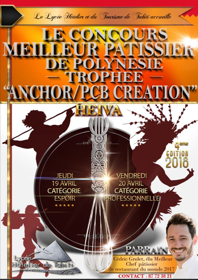 Le concours du meilleur pâtissier de Polynésie va être un vrai régal 