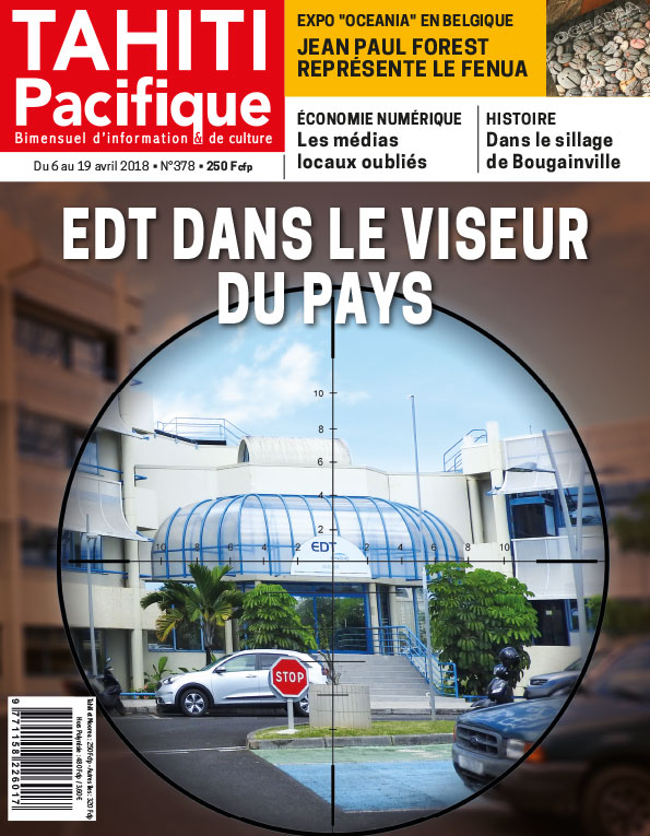 À la Une de Tahiti Pacifique, vendredi 6 avril