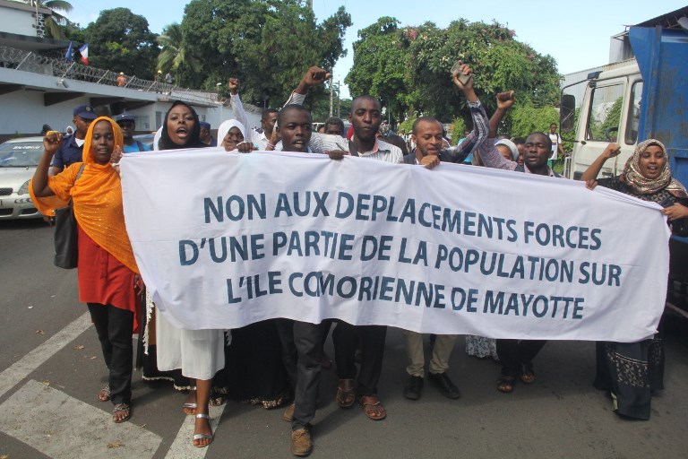 A Mayotte, la manifestation a peu mobilisé, retour progressif à la normal