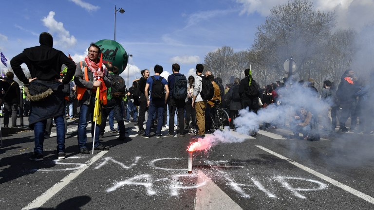 SNCF: le trafic un peu moins perturbé pour le 3e épisode de grève