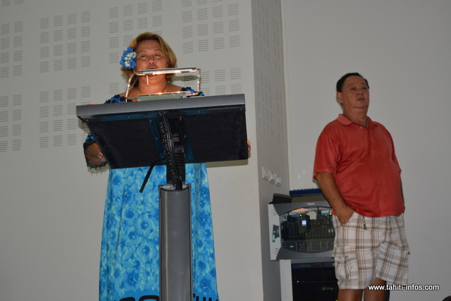 Vaitea Legayic a tenu à rendre hommage à son père.