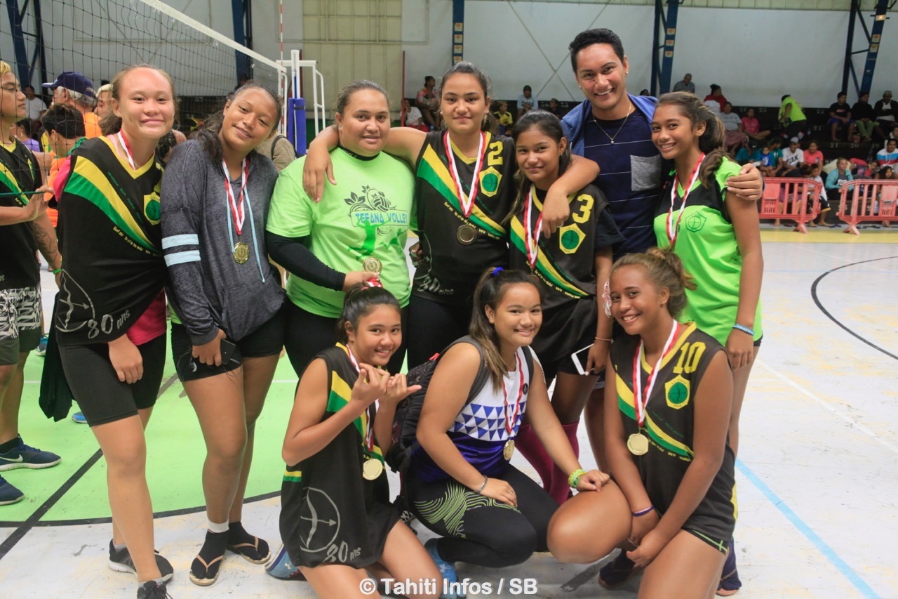 Les cadettes de Tefana de Faa'a