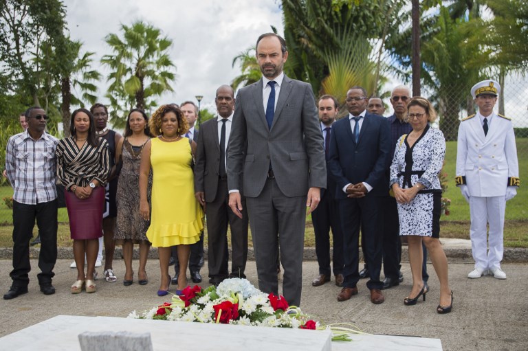 Philippe et Girardin saluent la mémoire d'Aimé Césaire, disparu il y a 10 ans