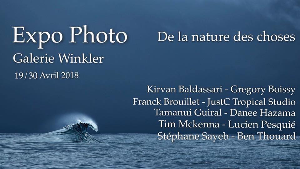 Expo photo: « De la nature des choses » à la galerie Winkler