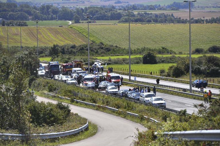 Nord: accident de deux minibus transportant des enfants handicapés, 13 blessés