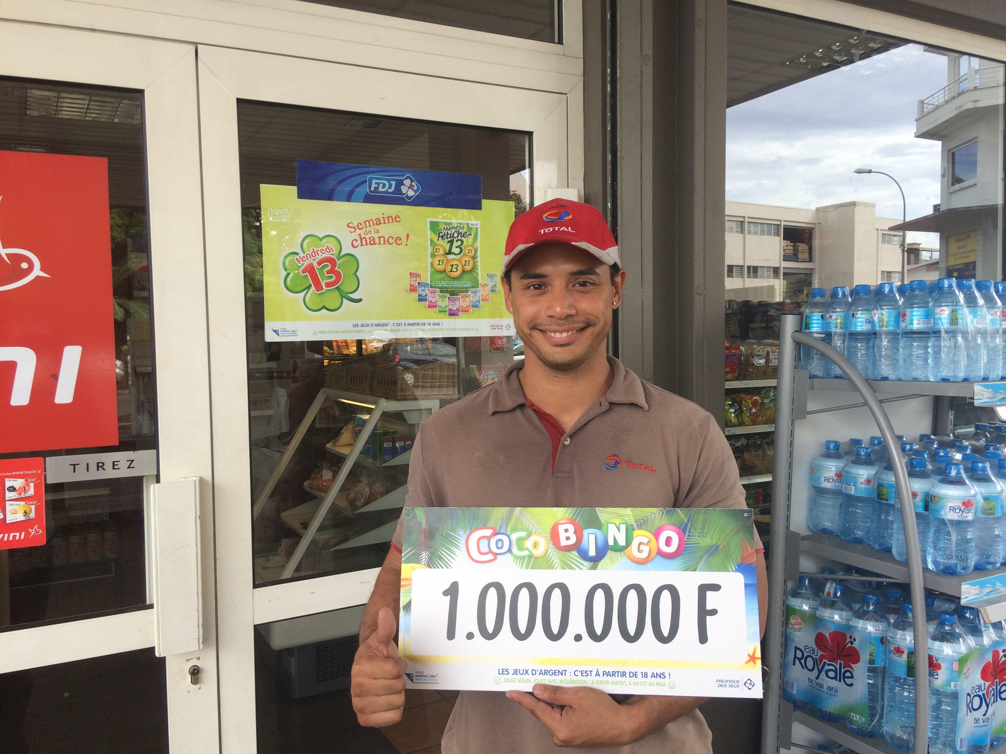 Vendredi 13: un gagnant polynésien remporte 1 Million F au Coco Bingo