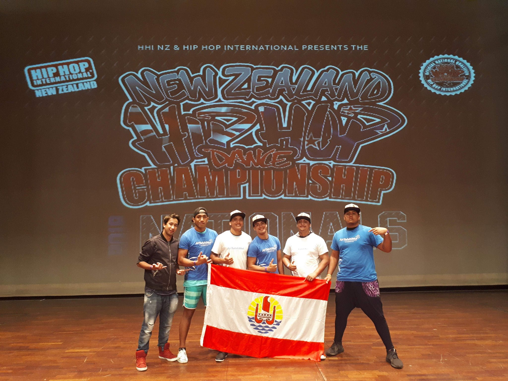 Les All in One représentent le fenua pour le concours Pacific Islands qui se tient actuellement en Nouvelle-Zélande.