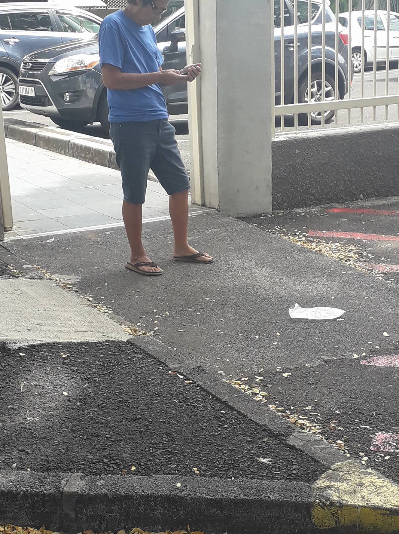 Yolande Wong Lam au tribunal de Papeete ce mercredi 1è avril 2018.