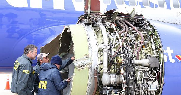 Inspections d'urgence de moteurs d'avions après l'accident du vol Southwest aux Etats-Unis