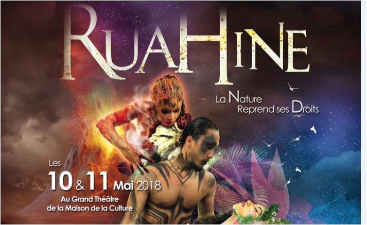 Gagne deux places pour le spectacle Ruahine (le 11 mai au grand théâtre de la Maison de la culture)