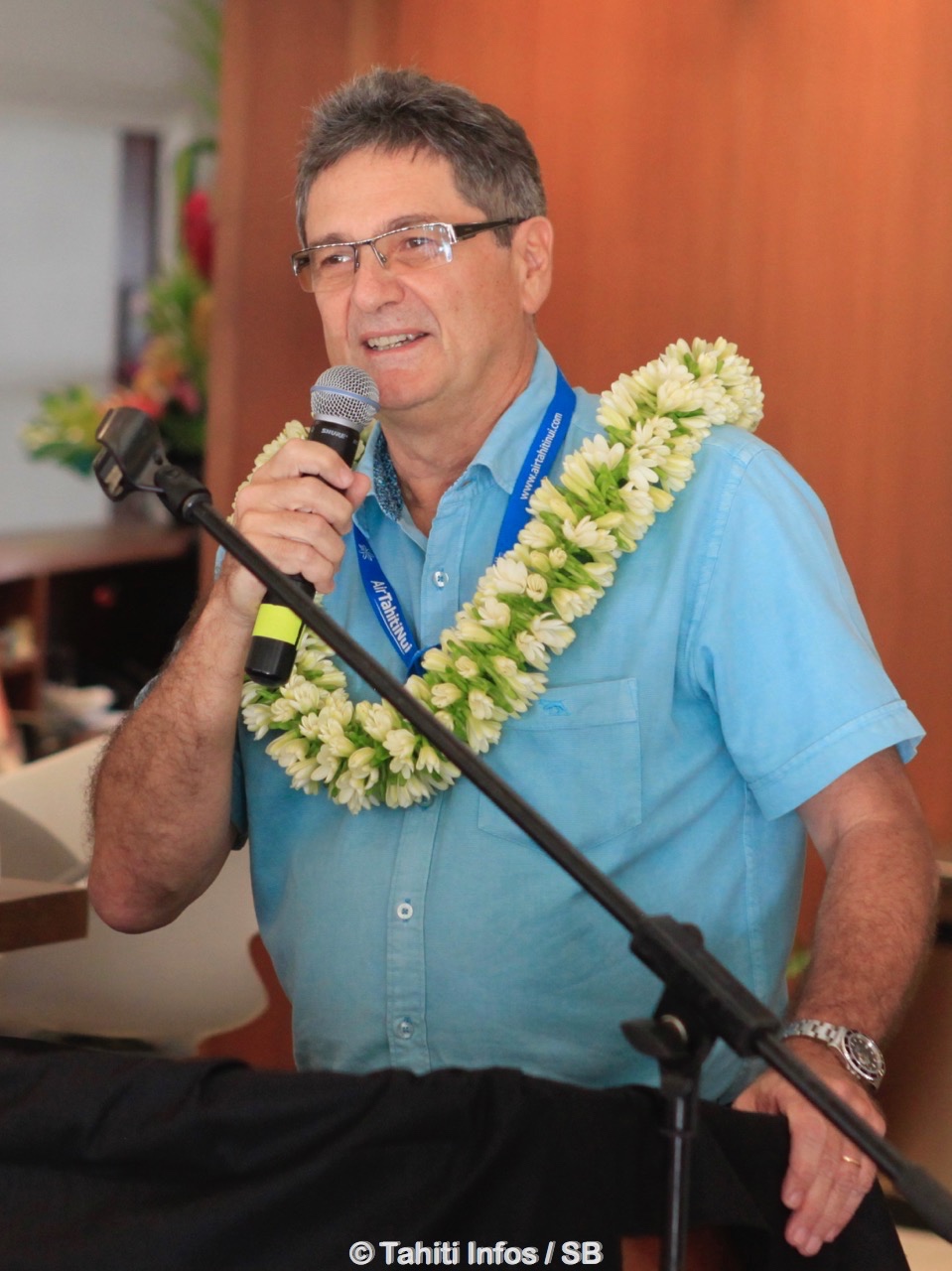 Michel Monvoisin, PDG d'Air Tahiti Nui