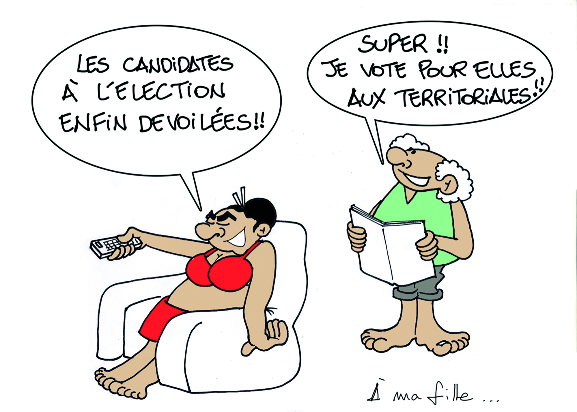 " Les élections " par Munoz