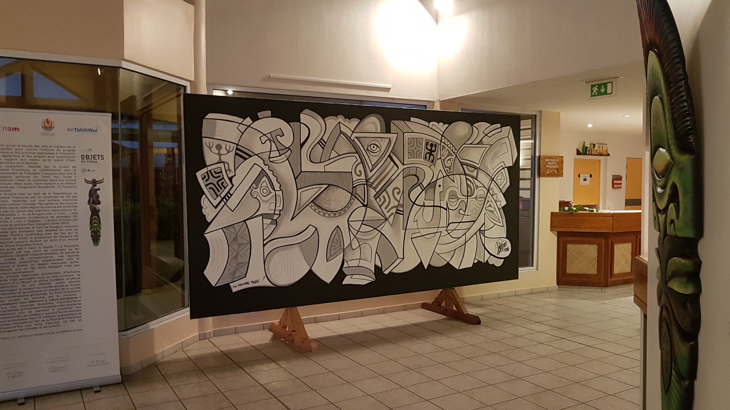 Andreas Dettloff, Hell Ton John, Knky, Jonathan Mencarelli et Tahe produisent un discours critique visant à questionner notre rapport au monde